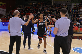 Európsky pohár FIBA: BC Prievidza : Cedevita Záhreb 83:64 (Ladislav Szibilla)	