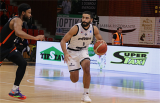 Európsky pohár FIBA: BC Prievidza : Cedevita Záhreb 83:64 (Ladislav Szibilla)	