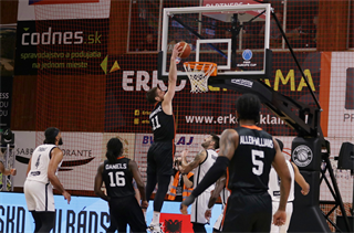 Európsky pohár FIBA: BC Prievidza : Cedevita Záhreb 83:64 (Ladislav Szibilla)	