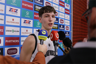 Európsky pohár FIBA: BC Prievidza : Cedevita Záhreb 83:64 (Ladislav Szibilla)	