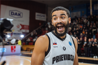 Európsky pohár FIBA: BC Prievidza - Cedevita Záhreb 83:64 (Vladimír Králik)	