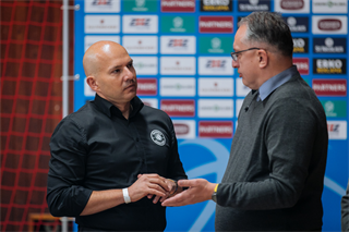 Európsky pohár FIBA: BC Prievidza - Cedevita Záhreb 83:64 (Vladimír Králik)	