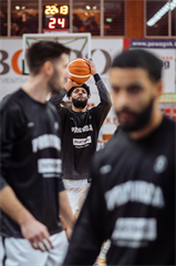 Európsky pohár FIBA: BC Prievidza - Cedevita Záhreb 83:64 (Vladimír Králik)	