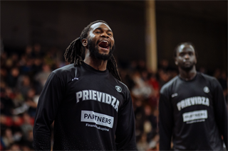 Európsky pohár FIBA: BC Prievidza - Cedevita Záhreb 83:64 (Vladimír Králik)	