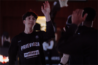 Európsky pohár FIBA: BC Prievidza - Cedevita Záhreb 83:64 (Vladimír Králik)	