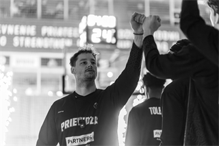 Európsky pohár FIBA: BC Prievidza - Cedevita Záhreb 83:64 (Vladimír Králik)	