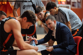 Európsky pohár FIBA: BC Prievidza - Cedevita Záhreb 83:64 (Vladimír Králik)	