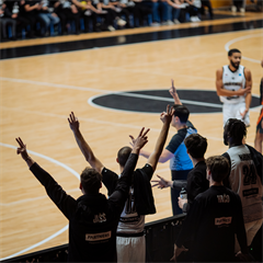 Európsky pohár FIBA: BC Prievidza - Cedevita Záhreb 83:64 (Vladimír Králik)	