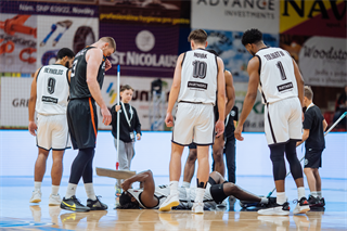 Európsky pohár FIBA: BC Prievidza - Cedevita Záhreb 83:64 (Vladimír Králik)	