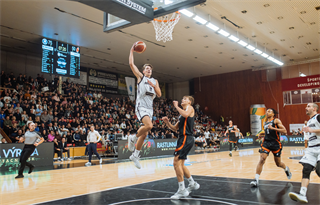 Európsky pohár FIBA: BC Prievidza - Cedevita Záhreb 83:64 (Vladimír Králik)	