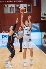 Európsky pohár FIBA: BC Prievidza - Cedevita Záhreb 83:64 (Vladimír Králik)	