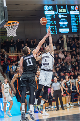 Európsky pohár FIBA: BC Prievidza - Cedevita Záhreb 83:64 (Vladimír Králik)	