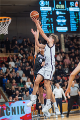 Európsky pohár FIBA: BC Prievidza - Cedevita Záhreb 83:64 (Vladimír Králik)	