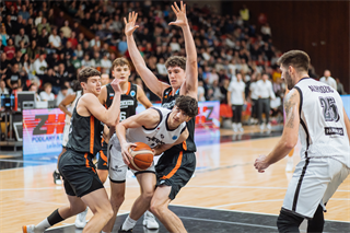 Európsky pohár FIBA: BC Prievidza - Cedevita Záhreb 83:64 (Vladimír Králik)	