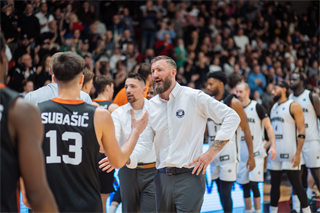 Európsky pohár FIBA: BC Prievidza - Cedevita Záhreb 83:64 (Vladimír Králik)	