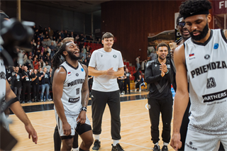 Európsky pohár FIBA: BC Prievidza - Cedevita Záhreb 83:64 (Vladimír Králik)	