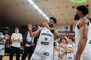 Európsky pohár FIBA: BC Prievidza - Cedevita Záhreb 83:64 (Vladimír Králik)	