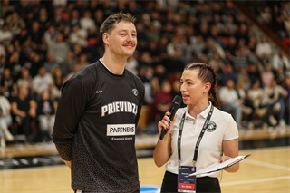 9. kolo TIPOS SBL: BC Prievidza - Patrioti Levice 86:92 (Michal Huba)	