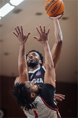 Dohrávka 1. kola TIPOS SBL: BC Prievidza - BC Komárno 69:68 (Vladimír Králik)