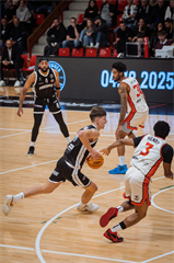 Dohrávka 1. kola TIPOS SBL: BC Prievidza - BC Komárno 69:68 (Vladimír Králik)