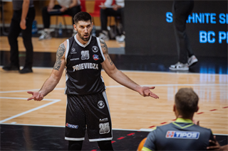 Dohrávka 1. kola TIPOS SBL: BC Prievidza - BC Komárno 69:68 (Vladimír Králik)