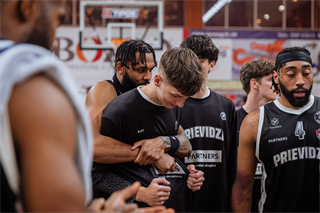 Dohrávka 1. kola TIPOS SBL: BC Prievidza - BC Komárno 69:68 (Vladimír Králik)