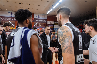 Dohrávka 1. kola TIPOS SBL: BC Prievidza - BC Komárno 69:68 (Vladimír Králik)