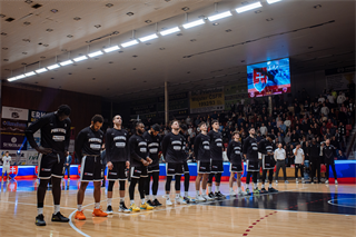 Predohrávka 13. kola TIPOS SBL: BC Prievidza - Spišskí Rytieri 104:99 (Vladimír Králik)