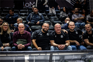 Európsky pohár FIBA: PAOK Solún - BC Prievidza 101:70 (Dávid Bakos)