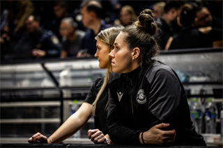 Európsky pohár FIBA: PAOK Solún - BC Prievidza 101:70 (Dávid Bakos)