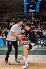 Európsky pohár FIBA: BC Prievidza - Surne Bilbao Basket 46:83 (Vladimír Králik)