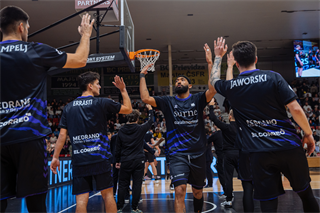 Európsky pohár FIBA: BC Prievidza - Surne Bilbao Basket 46:83 (Vladimír Králik)