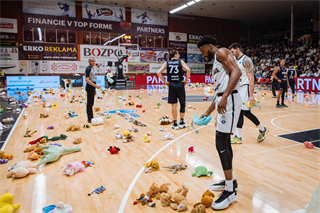 Európsky pohár FIBA: BC Prievidza - Surne Bilbao Basket 46:83 (Vladimír Králik)