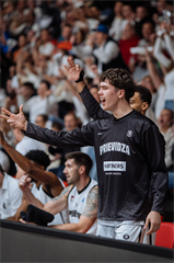 Európsky pohár FIBA: BC Prievidza - Surne Bilbao Basket 46:83 (Vladimír Králik)