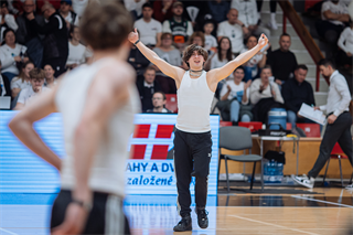 Európsky pohár FIBA: BC Prievidza - Surne Bilbao Basket 46:83 (Vladimír Králik)