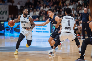 Európsky pohár FIBA: BC Prievidza - Surne Bilbao Basket 46:83 (Vladimír Králik)
