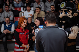 Európsky pohár FIBA: BC Prievidza - Surne Bilbao Basket 46:83 (Vladimír Králik)