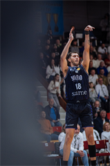 Európsky pohár FIBA: BC Prievidza - Surne Bilbao Basket 46:83 (Vladimír Králik)