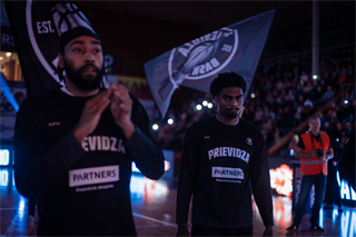 17. kolo TIPOS SBL: BC Prievidza - BC Slovan Bratislava 67:77 (Vladimír Králik)