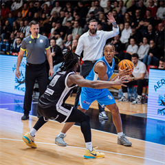 17. kolo TIPOS SBL: BC Prievidza - BC Slovan Bratislava 67:77 (Vladimír Králik)