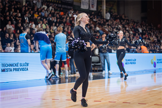 17. kolo TIPOS SBL: BC Prievidza - BC Slovan Bratislava 67:77 (Vladimír Králik)