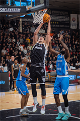 17. kolo TIPOS SBL: BC Prievidza - BC Slovan Bratislava 67:77 (Vladimír Králik)