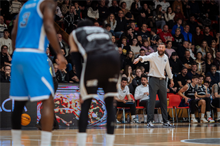 17. kolo TIPOS SBL: BC Prievidza - BC Slovan Bratislava 67:77 (Vladimír Králik)