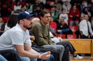 17. kolo TIPOS SBL: BC Prievidza - BC Slovan Bratislava 67:77 (Vladimír Králik)