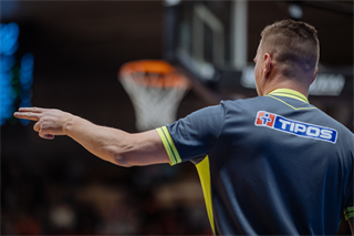 19. kolo TIPOS SBL: BC Prievidza : BC Komárno 101:76 (Vladimír Králik)
