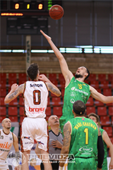 22. SBL BC Prievidza- Patrioti Levice 78:80 (foto: Ladislav Szibilla)