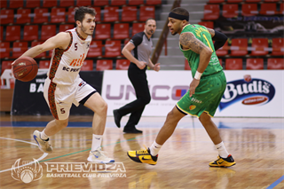 22. SBL BC Prievidza- Patrioti Levice 78:80 (foto: Ladislav Szibilla)