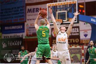 22. SBL BC Prievidza- Patrioti Levice 78:80 (foto: Ladislav Szibilla)