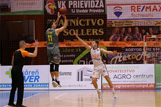 5. Kolo Niké SBL - BC Prievidza : BK Levickí Patrioti 60 : 105 (foto: Ladislav Szibilla)