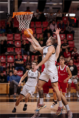 1. liga: BC Prievidza B - Academic ŽU Žilina 72:88 (foto: Vladimír Králik)	